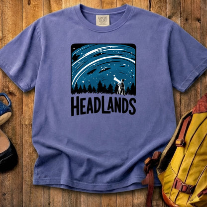 Headlands International Dark Sky Park at Night Cotton T-Shirt