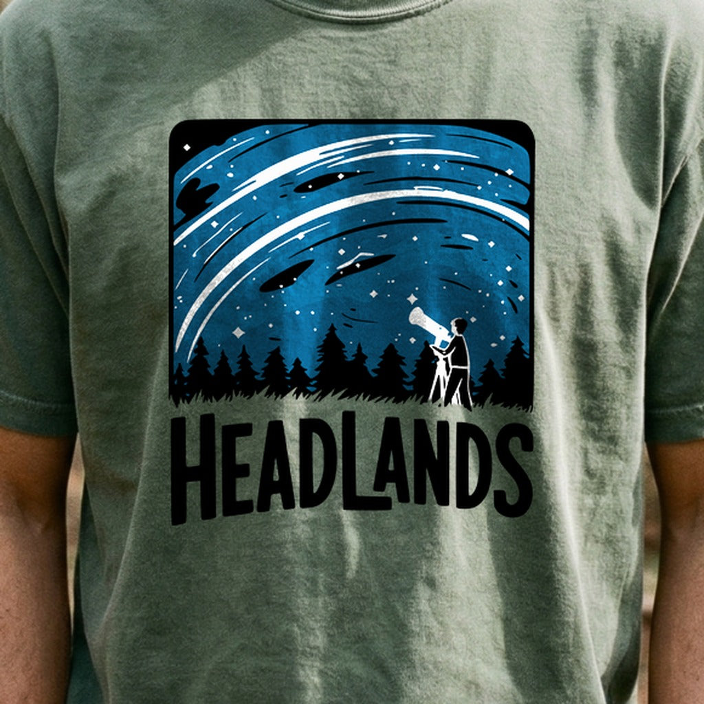 Headlands International Dark Sky Park at Night Cotton T-Shirt