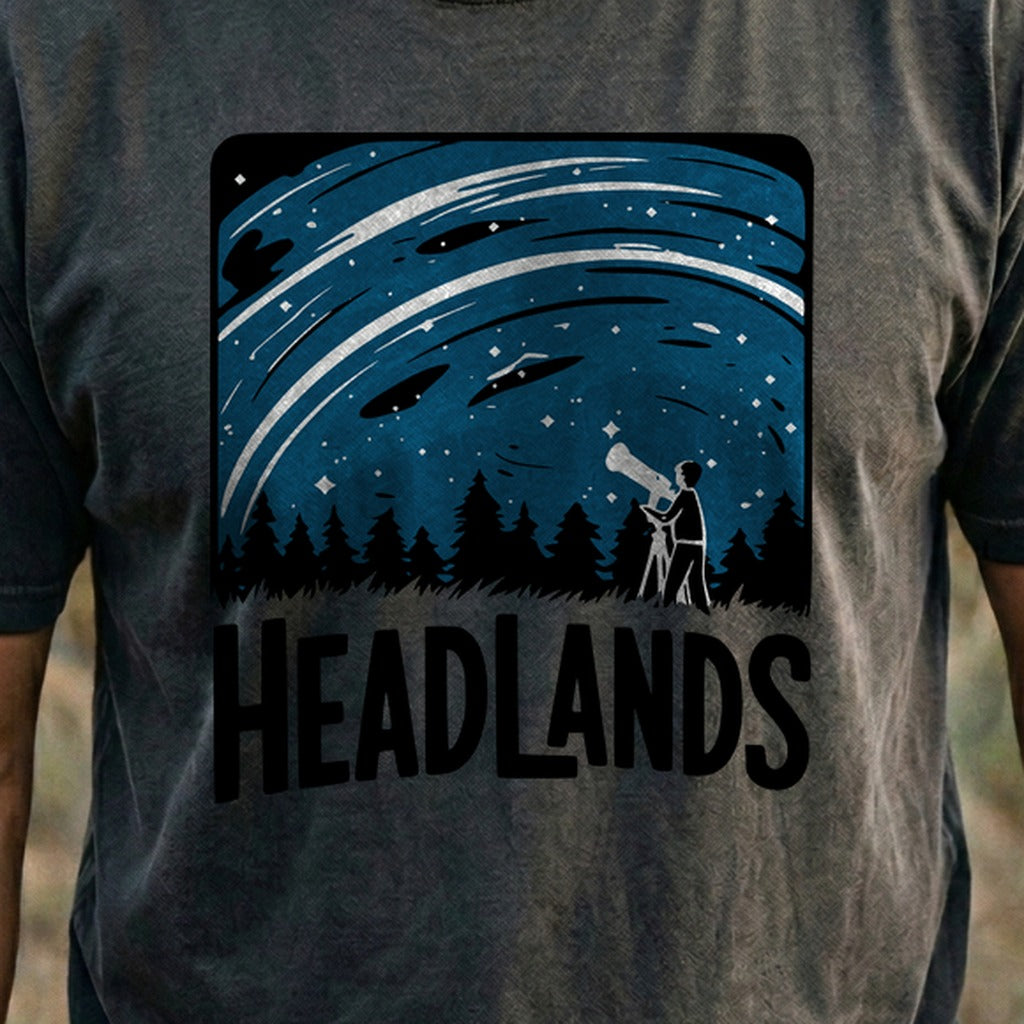 Headlands International Dark Sky Park at Night Cotton T-Shirt