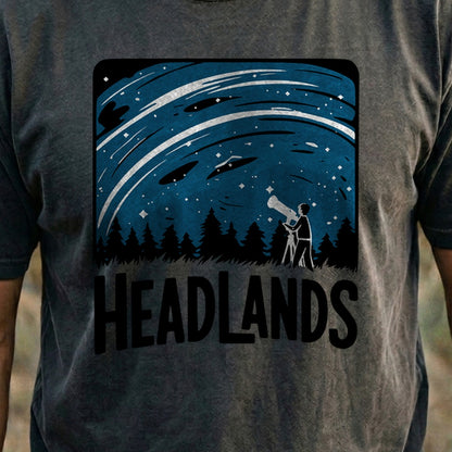 Headlands International Dark Sky Park at Night Cotton T-Shirt