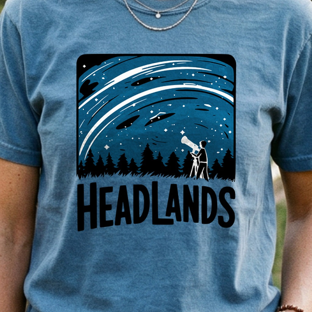 Headlands International Dark Sky Park at Night Cotton T-Shirt