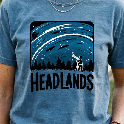 Headlands International Dark Sky Park at Night Cotton T-Shirt