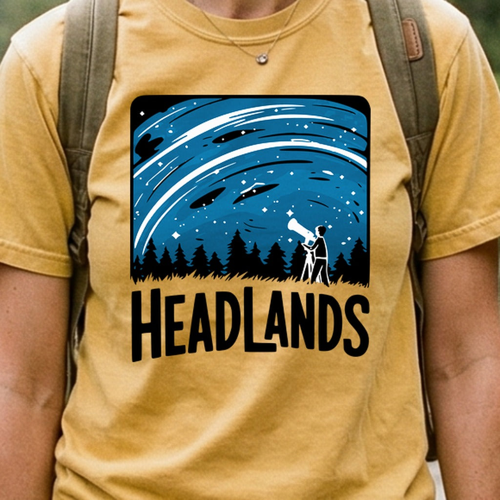 Headlands International Dark Sky Park at Night Cotton T-Shirt