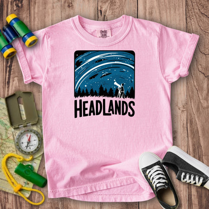 Headlands International Dark Sky Park at Night Kids Cotton T-Shirt