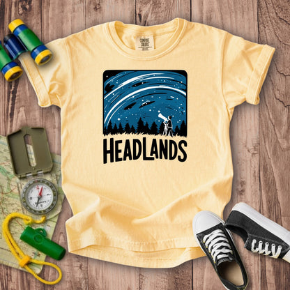 Headlands International Dark Sky Park at Night Kids Cotton T-Shirt