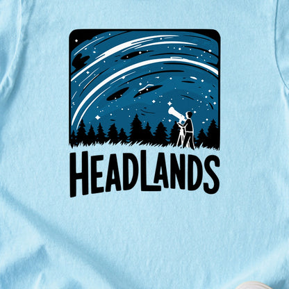 Headlands International Dark Sky Park at Night Kids Cotton T-Shirt