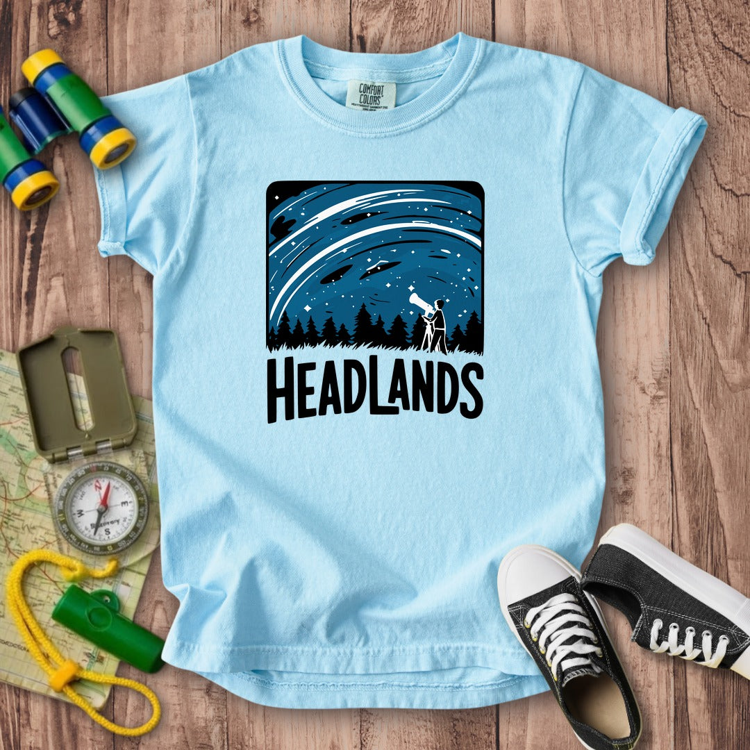 Headlands International Dark Sky Park at Night Kids Cotton T-Shirt