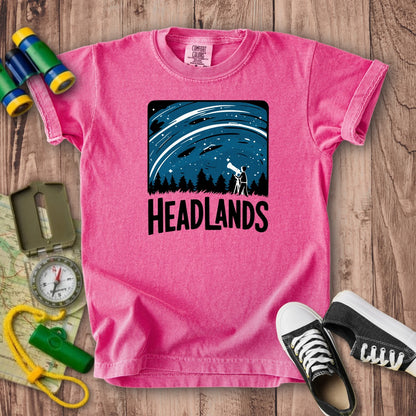 Headlands International Dark Sky Park at Night Kids Cotton T-Shirt
