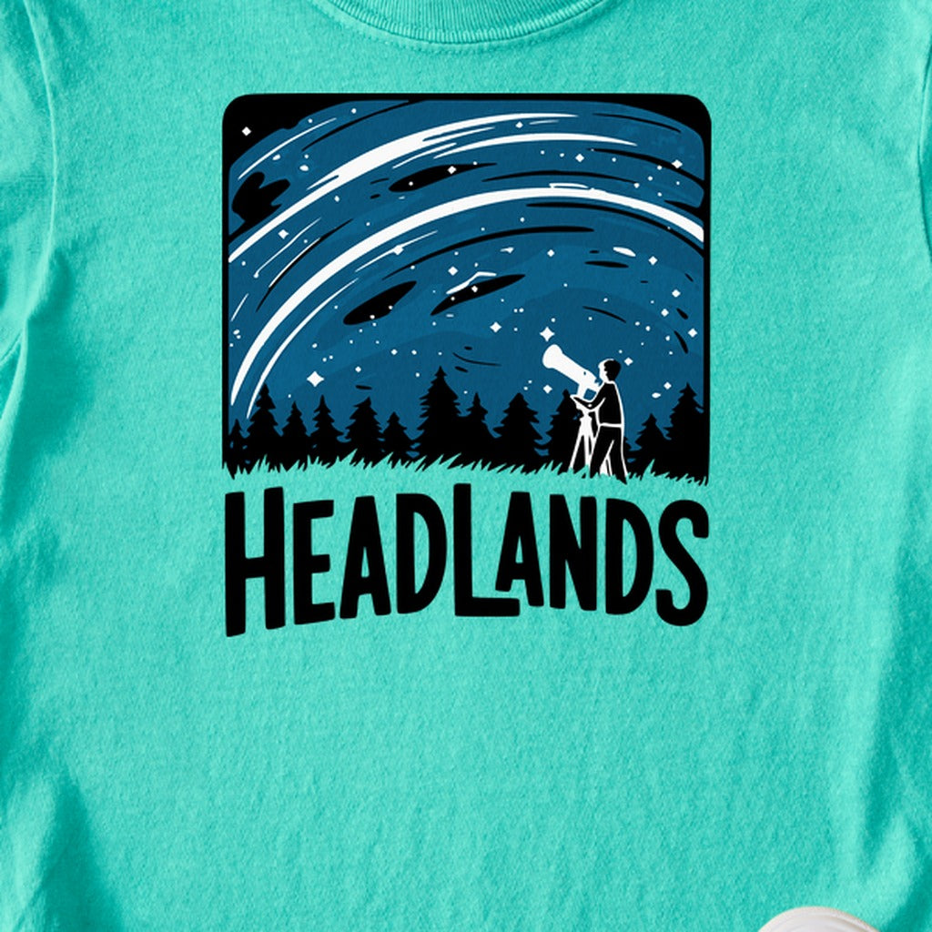 Headlands International Dark Sky Park at Night Kids Cotton T-Shirt