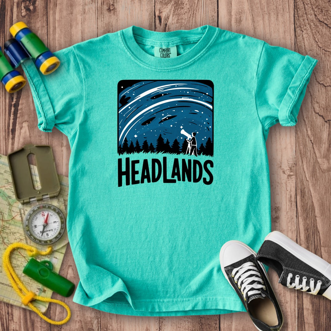 Headlands International Dark Sky Park at Night Kids Cotton T-Shirt
