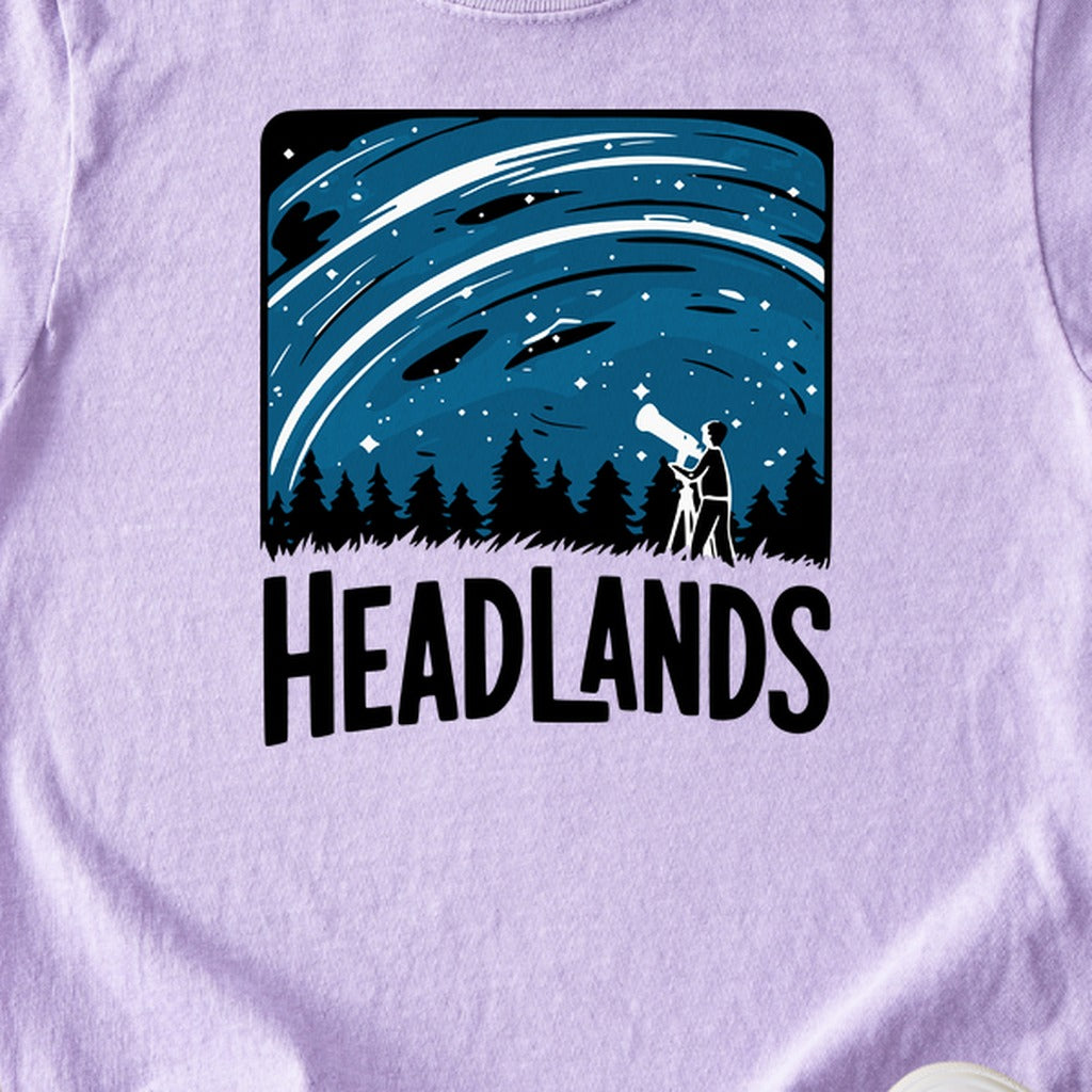 Headlands International Dark Sky Park at Night Kids Cotton T-Shirt