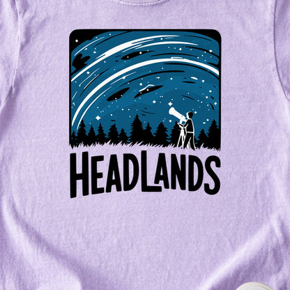 Headlands International Dark Sky Park at Night Kids Cotton T-Shirt