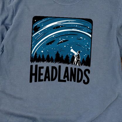 Headlands International Dark Sky Park at Night Cotton Long Sleeve