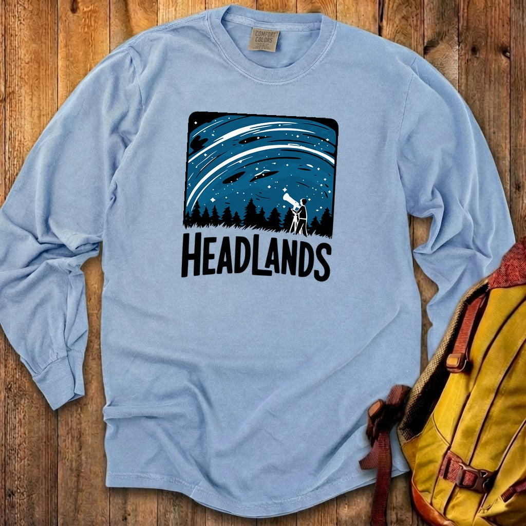 Headlands International Dark Sky Park at Night Cotton Long Sleeve