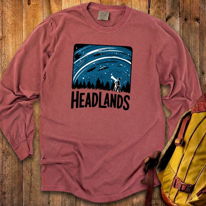 Headlands International Dark Sky Park at Night Cotton Long Sleeve