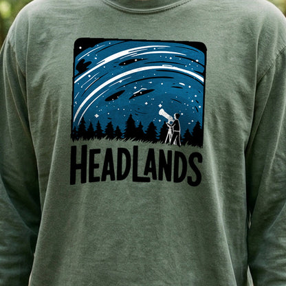 Headlands International Dark Sky Park at Night Cotton Long Sleeve