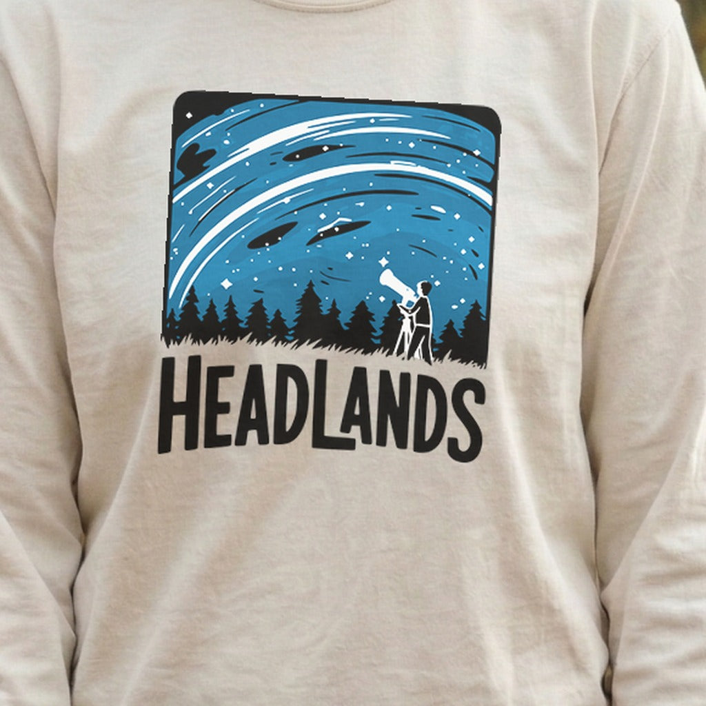 Headlands International Dark Sky Park at Night Cotton Long Sleeve
