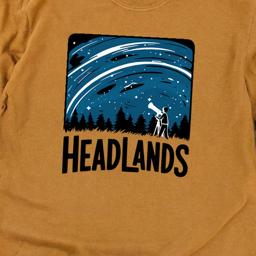 Headlands International Dark Sky Park at Night Cotton Long Sleeve