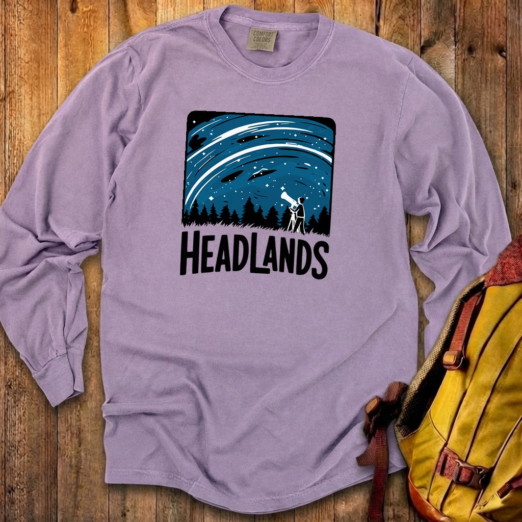 Headlands International Dark Sky Park at Night Cotton Long Sleeve