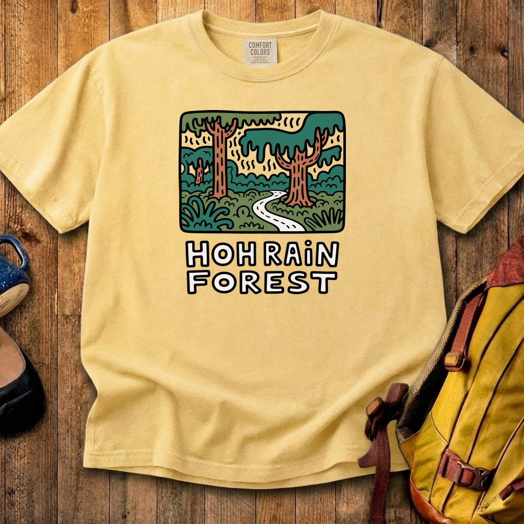 Hoh Rain Forest Cotton T-Shirt