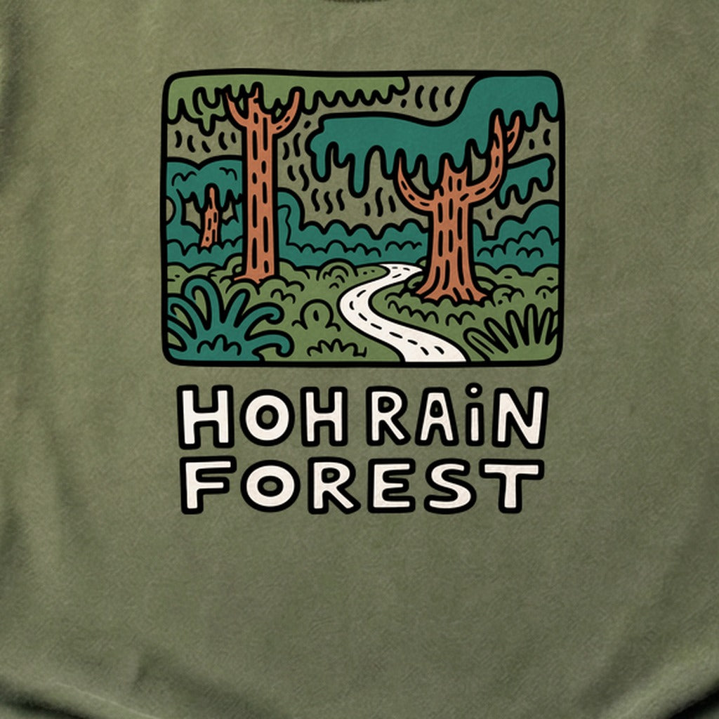 Hoh Rain Forest Cotton T-Shirt