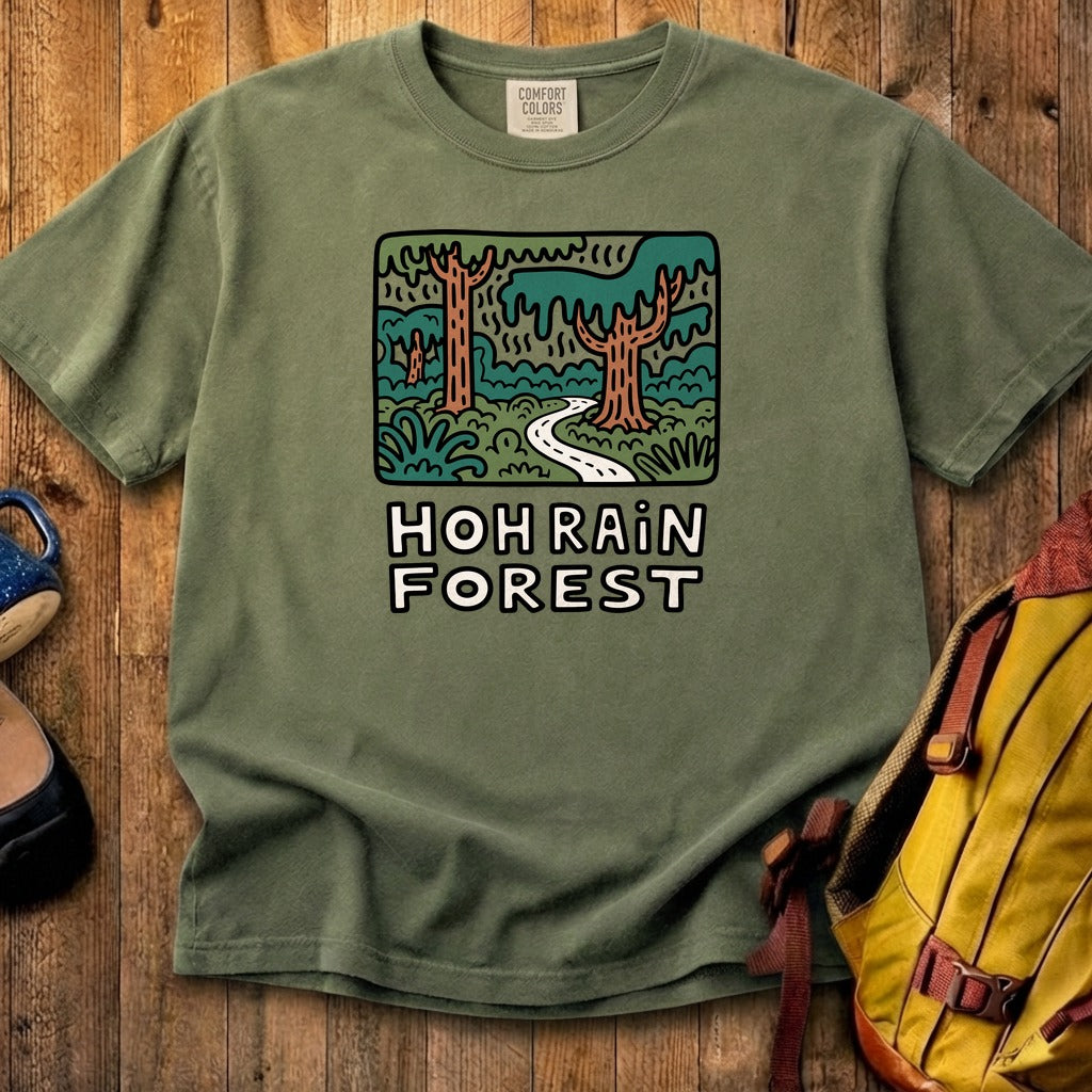 Hoh Rain Forest Cotton T-Shirt