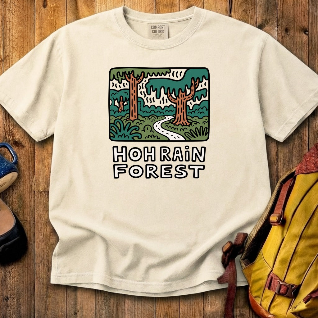 Hoh Rain Forest Cotton T-Shirt
