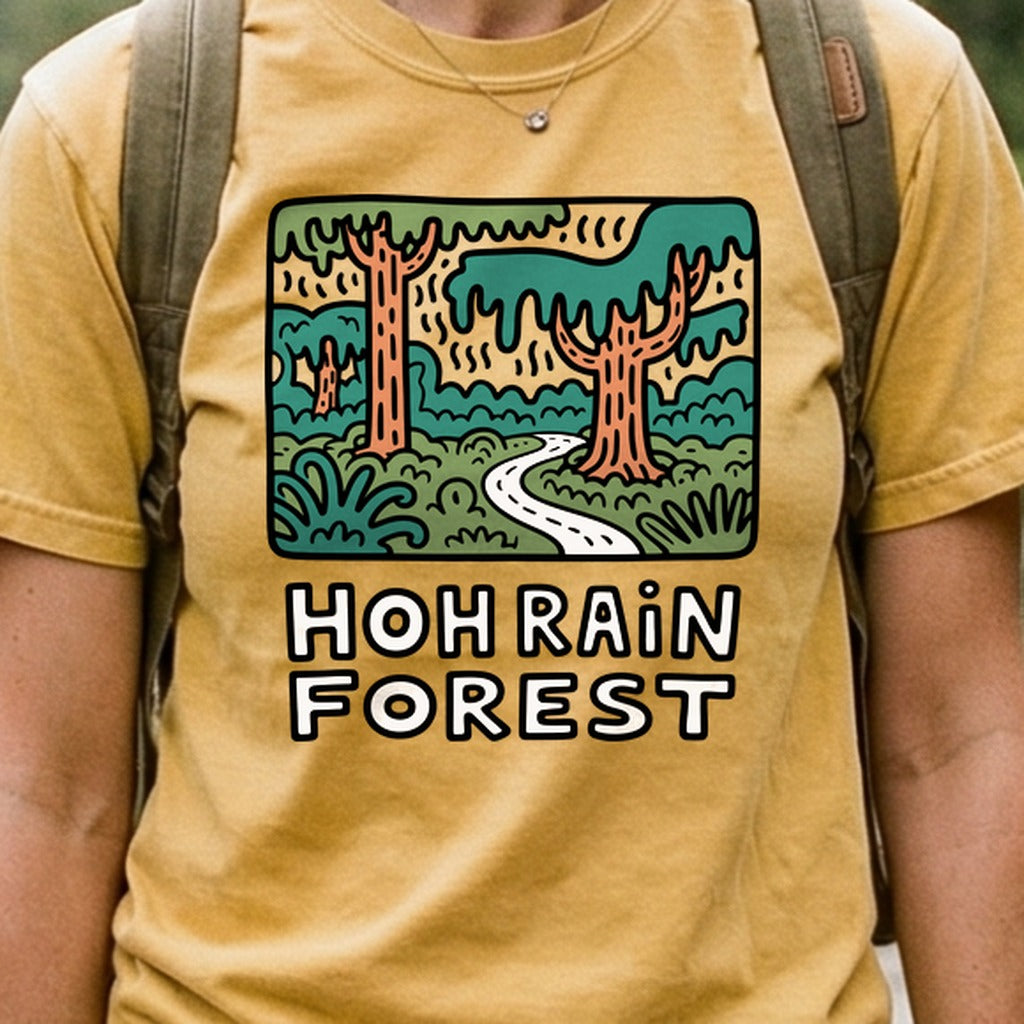 Hoh Rain Forest Cotton T-Shirt