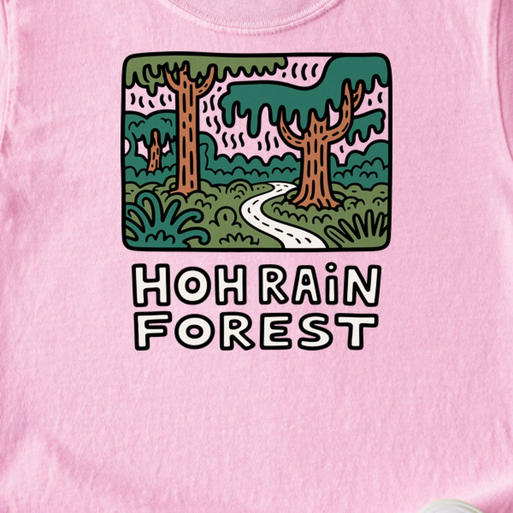 Hoh Rain Forest Kids Cotton T-Shirt