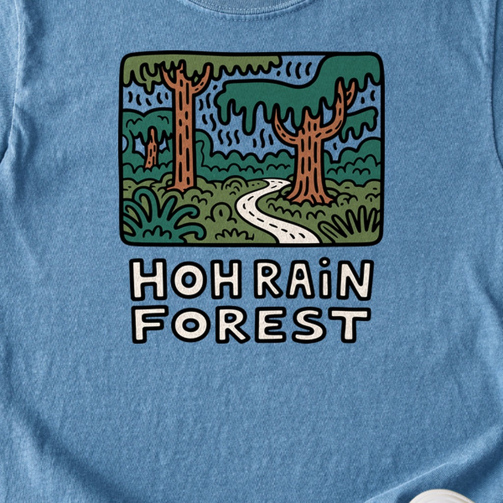 Hoh Rain Forest Kids Cotton T-Shirt