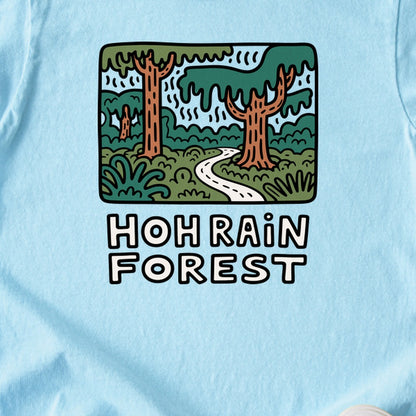 Hoh Rain Forest Kids Cotton T-Shirt