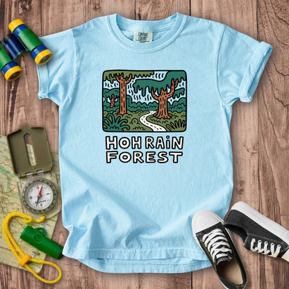 Hoh Rain Forest Kids Cotton T-Shirt