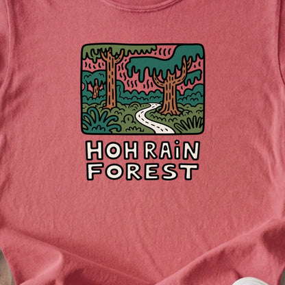 Hoh Rain Forest Kids Cotton T-Shirt