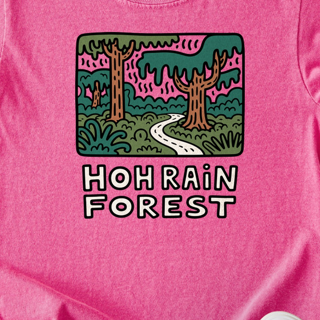 Hoh Rain Forest Kids Cotton T-Shirt