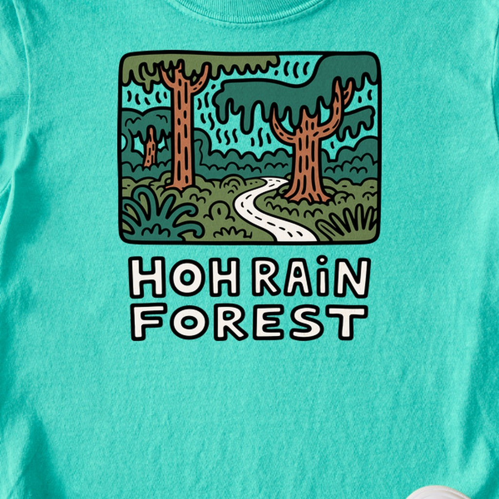 Hoh Rain Forest Kids Cotton T-Shirt