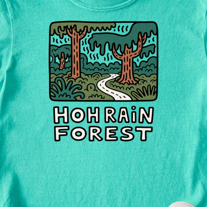 Hoh Rain Forest Kids Cotton T-Shirt