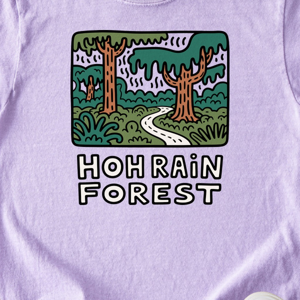 Hoh Rain Forest Kids Cotton T-Shirt