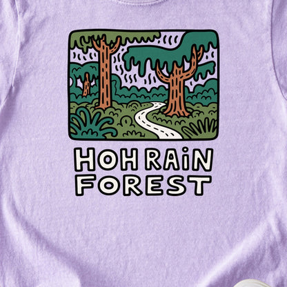 Hoh Rain Forest Kids Cotton T-Shirt
