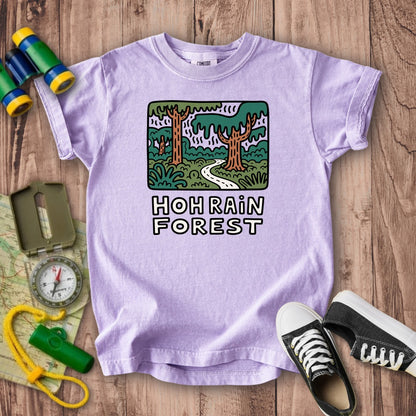 Hoh Rain Forest Kids Cotton T-Shirt