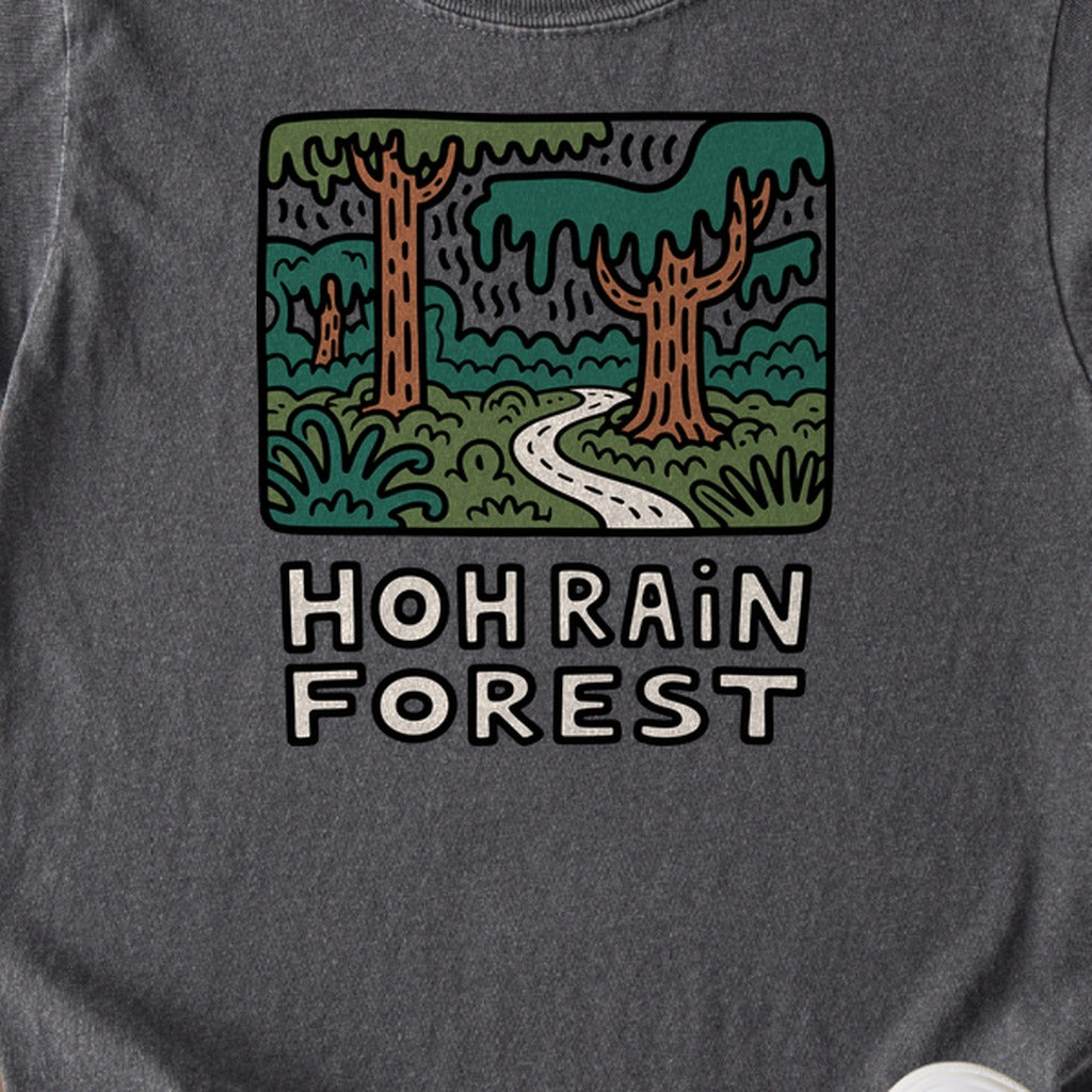 Hoh Rain Forest Kids Cotton T-Shirt