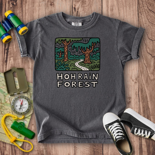 Hoh Rain Forest Kids Cotton T-Shirt