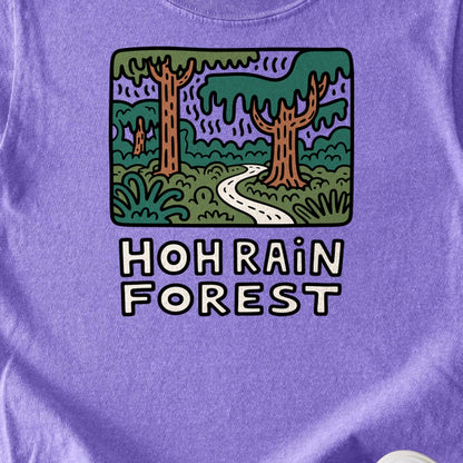 Hoh Rain Forest Kids Cotton T-Shirt