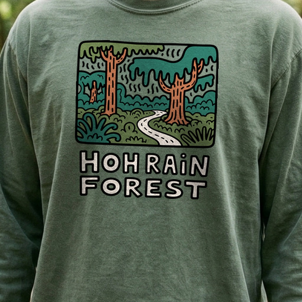 Hoh Rain Forest Cotton Long Sleeve