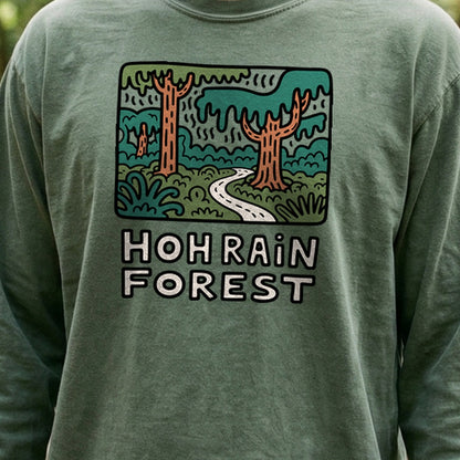 Hoh Rain Forest Cotton Long Sleeve