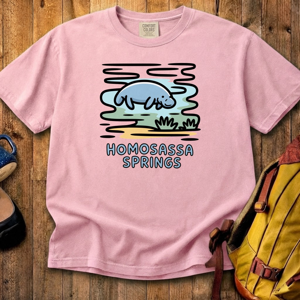 Homosassa Springs Wildlife State Park Cotton T-Shirt