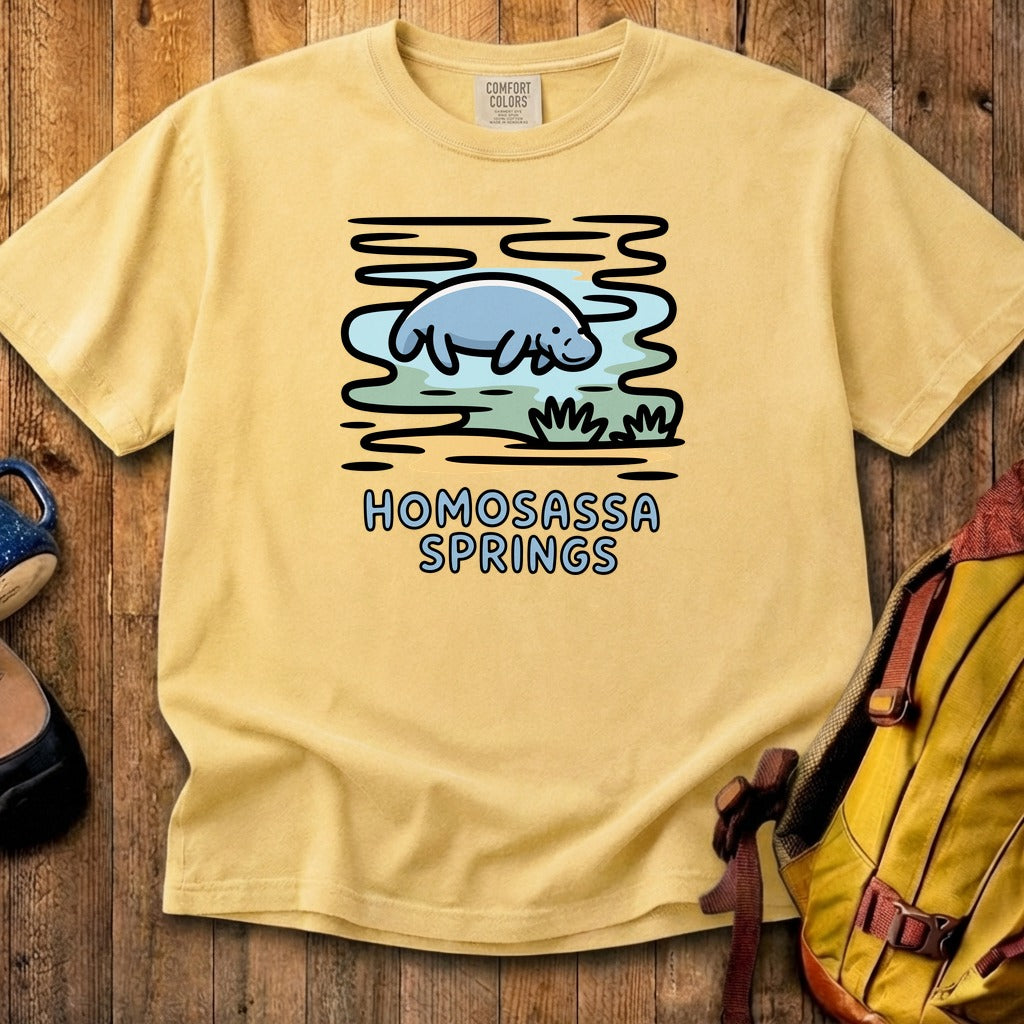 Homosassa Springs Wildlife State Park Cotton T-Shirt