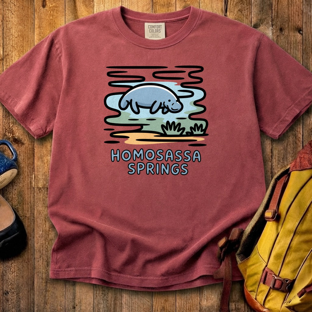 Homosassa Springs Wildlife State Park Cotton T-Shirt