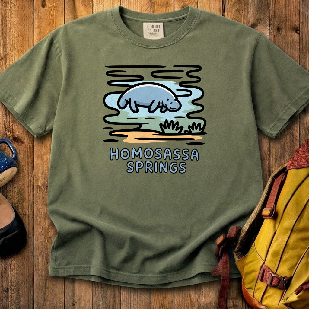 Homosassa Springs Wildlife State Park Cotton T-Shirt