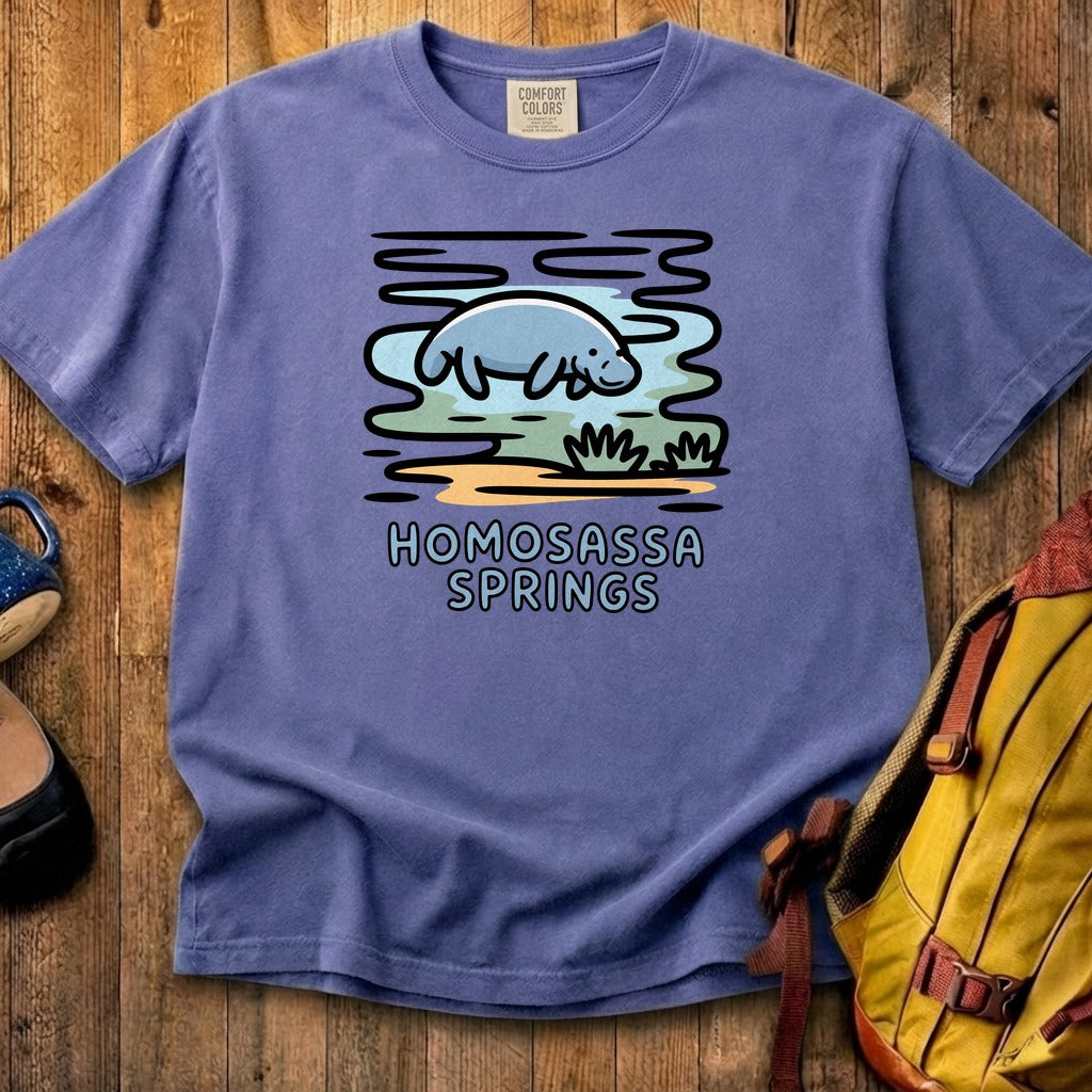 Homosassa Springs Wildlife State Park Cotton T-Shirt