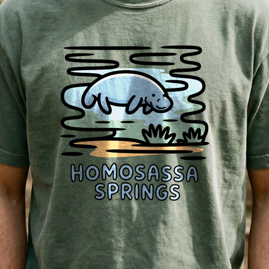 Homosassa Springs Wildlife State Park Cotton T-Shirt